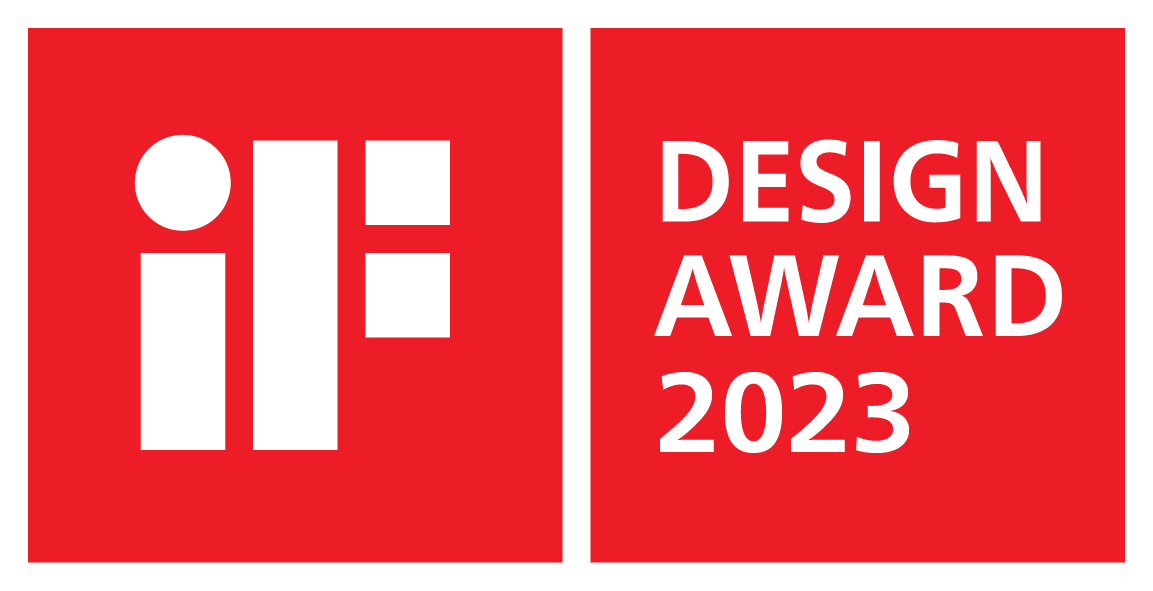 Logo des iF Design Awards pour un design et une innovation exceptionnels